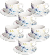 Tognana FLORENNE Teetassen- und Untertassenset 200 ml 6 Stück mehrfarbig - Tassen-Set