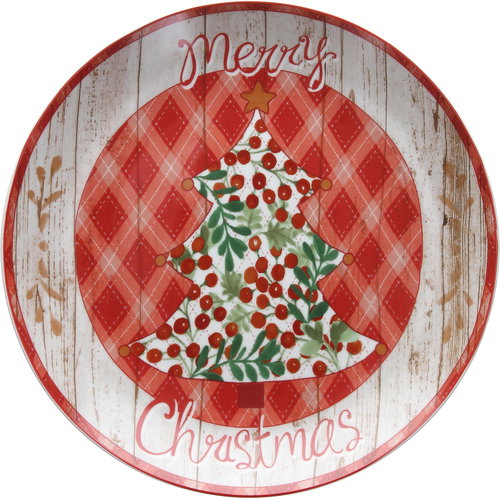 Tognana Panettone Plate 30cm NATALE CHRISTMAS - Plate - Main image