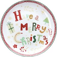 Tognana Plate Panettone 30cm NATALE BE MERRY - Plate