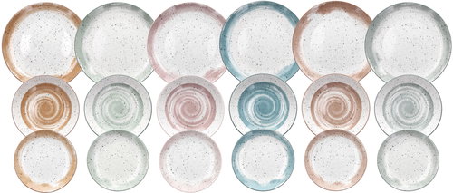 Tognana MADISON SIENNA Dining set 18 pcs - Dish Set - Main image