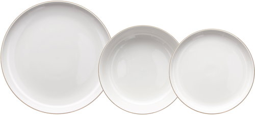 Tognana FILO ORO EDGE Dining set 12 pcs - Dish Set - Main image