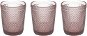 Tognana Súprava pohárov 3 ks 300 ml CICLAMINO DIAMANTE - Pohár