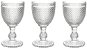 Tognana Súprava pohárov na stopke 3 ks 280 ml transparentná DIAMANTE - Pohár