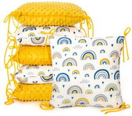 T-TOMI Pillow cover MINKY Rainbow - Crib Bumper