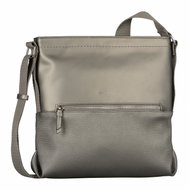 TOM TAILOR Erin Cross Bag M metallic grey - Handbag