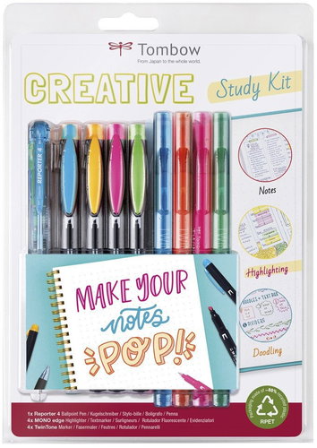 Tombow Creative Study Kit - Felt Tip Pens - Main image
