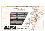 Tombow Manga Beginner Set - Felt Tip Pens