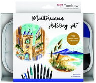 Tombow Mediterranean Sketching Set - Felt Tip Pens