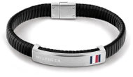 Tommy Hilfiger Black Leather Bracelet 2790349 - Bracelet