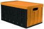 Tontarelli Rozkladacia prepravka 46 L s vekom čierna/oranžová - Prepravný box