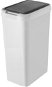 Tontarelli Abfallbehälter Touch & Lift - 45 Liter - creme/grau - Mülleimer