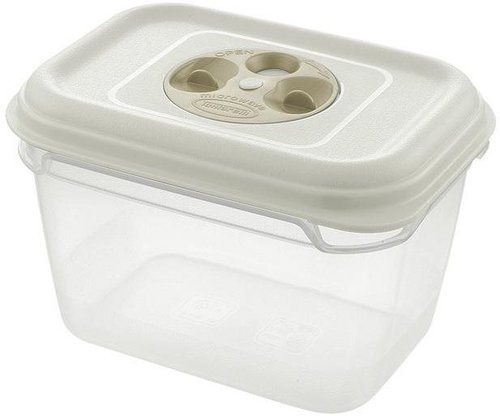 Tontarelli Fresh Wave 1,9L Rectangle Cream - Storage Jar - Main image