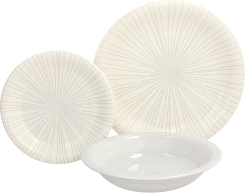 Tognana étkészlet 18db GRAY LINES - Étkészlet - Fő fotó