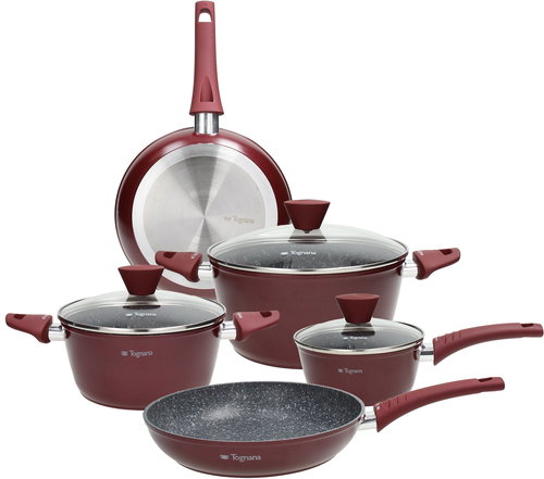 Tognana EXTRA INDUCTION Topf- und Pfannen-Set - 8 Teile - Geschirr-Set - Hauptbild