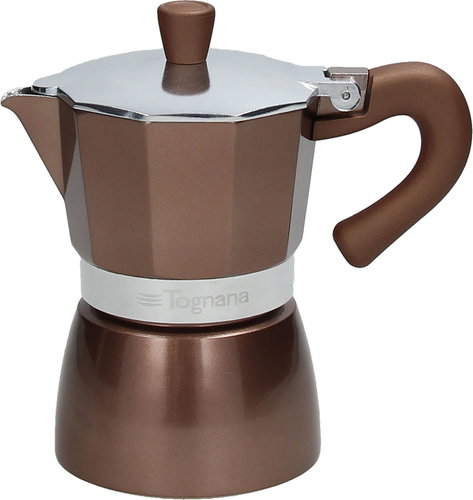 Tognana Coffee Maker 3 cup GRANCUCI GLOSS E - Moka Pot - Main image