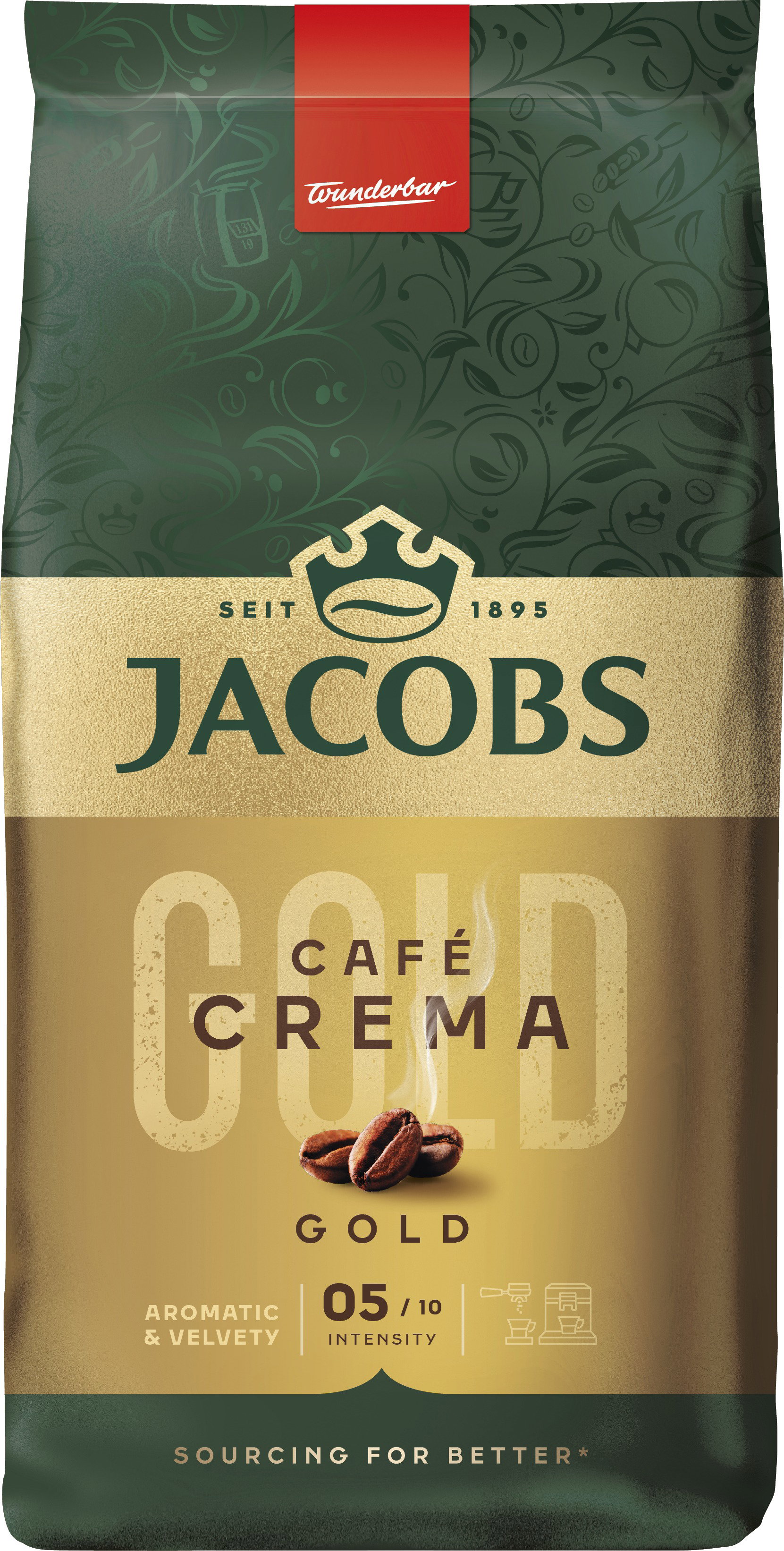 Jacobs Crema, szemes, 1000 g