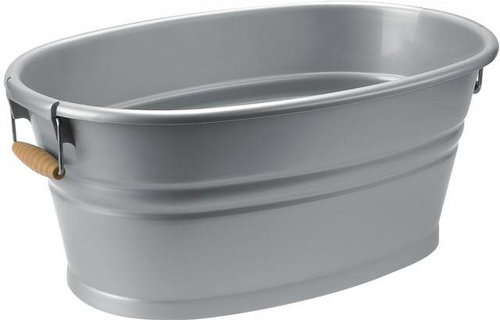 Tontarelli Bucket Nostalgia 12 L, Silver - Bucket - Main image