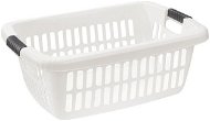Tontarelli Basket Aurora 40l for Clean Linen Cream - Laundry Basket