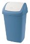 Tontarelli GRACE Abfallbehälter / Mülleimer - 50 Liter - blau/creme - Mülleimer