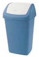 Tontarelli GRACE Abfallbehälter / Mülleimer - 50 Liter - blau/creme - Mülleimer