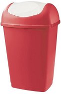 Tontarelli Odpadkový kôš Grace 25 l červená/krémová - Odpadkový kôš