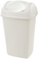 Tontarelli GRACE Abfallbehälter / Mülleimer - 50 Liter - creme - Mülleimer