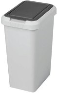 Tontarelli Odpadkový kôš Touch & Lift 25 l krémový/sivý - Odpadkový kôš