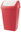Abfalleimer Aurora 50L rot/creme