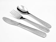 TONER 6032 FOUR LEAF Children's Cutlery Set of 3 Pieces. DBB - Children's Cutlery