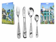 TONER DINO Children's cutlery 4 pcs - Children's Cutlery