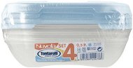 Tontarelli Food Container 4x0,5 L Nuvola Light Blue - Food Container Set