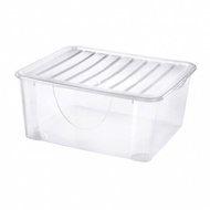 Tontarelli DODO STOCK-BOX with Lid 16,7L Transparent - Storage Box