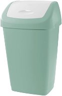 Tontarelli Aurora Odpadkový koš 9 l, zelená/bílá - Odpadkový koš