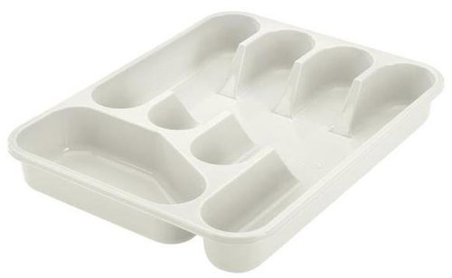 Tontarelli SMALL Sideboard white - Cutlery Tray - Main image