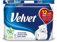 VELVET Delicately White (12 ks) - Toaletný papier