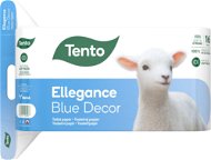 Toaletný papier TENTO Ellegance Blue Decor (16 ks) - Toaletní papír