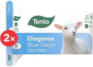 TENTO Ellegance Blue Decor 32 pcs - Toilet Paper