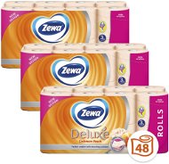 ZEWA Deluxe Cashmere Peach (3× 16pcs) - Toilet Paper