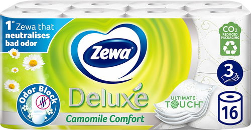 ZEWA Deluxe Camomile Comfort (16 ks) - Toaletní papír - Hlavní obrázek