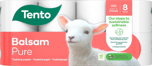 TENTO Balsam Pure (8 ks)  - Toaletní papír - Hlavní obrázek
