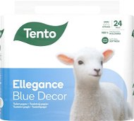 TENTO Ellegance Blue Decor (24 ks) - Toaletný papier