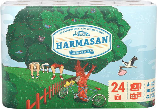 HARMASAN (24 pcs) - Toilet Paper - Main image