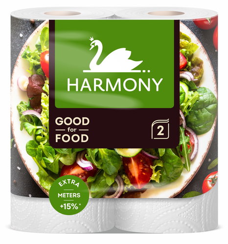 HARMONY Good For Food dupla rétegű, 2 db - Papírtörlő - Fő fotó