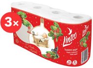 LINTEO Christmas, 3 layers (3 × 8 pcs) - Toilet Paper