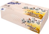 Tissues LINTEO Box with balm and cottonseed oil, 4 layers (70 pcs) - Papírové kapesníky