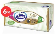 ZEWA Softis Natural Soft box (6 × 80 ks) - Papierové vreckovky