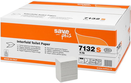 CELTEX Save Plus A stacked 9000 pieces - Toilet Paper - Main image
