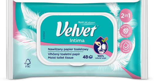 VELVET Intima (48 pcs) - Moist toilet paper - Main image