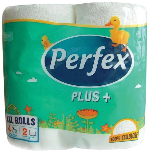 PERFEX Plus - pack of 4 rolls - Toilet Paper - Main image