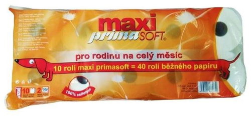 PRIMASOFT Maxi - pack of 10 rolls - Toilet Paper - Main image